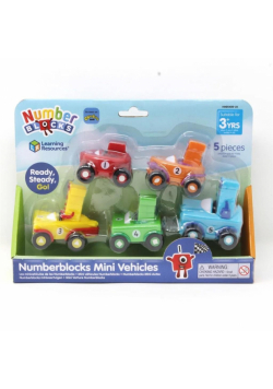 Klocki mini pojazdy 5szt