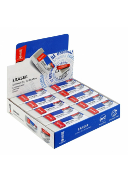 Gumka do mazania biurowa biała (20szt) MemoBe