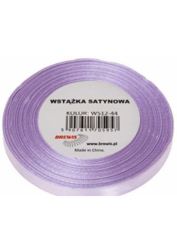 Wstążka satynowa jasny lawendowy 38mm x 32m