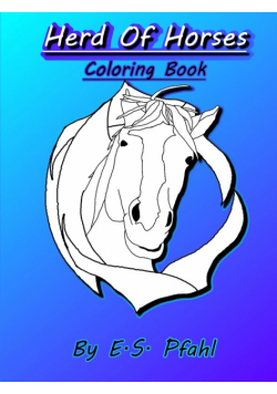 Herd of Horses Coloring Book
