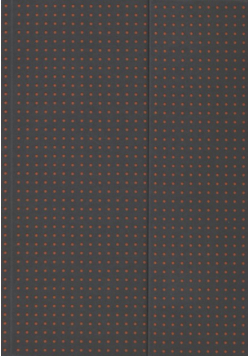 Zeszyt A5 Paper-oh Circulo w linie 56 kartek Grey on Orange