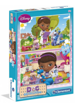 Puzzle Doc McStuffins 2x60