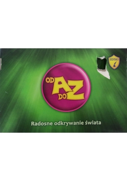 Od A Do Z. Radosne odkrywanie świata. Klasa III