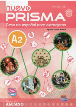 Nuevo Prisma nivel A2 podręcznik + CD audio