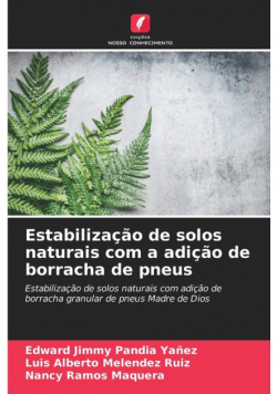 Estabilização de solos naturais com a adição de borracha de pneus