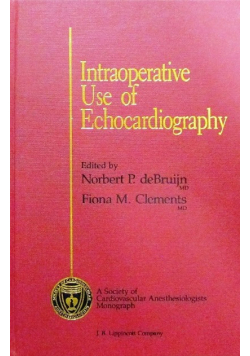Intraoperative use of echocardiography