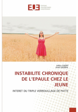 Instabilite Chronique De L'epaule Chez Le Jeune