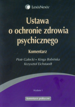 Ustawa o ochronie zdrowia psychicznego Komentarz