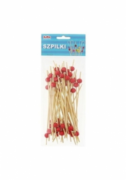 Szpilki Kulki kolorowe 15 cm 50 sztuk