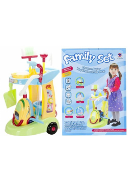 Zestaw Sprzątający Sprzątaczki Największy 46cm