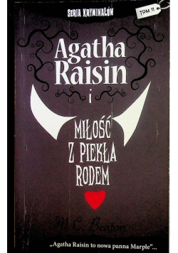 Seria krynimałów Tom 11 Agatha Raisin i miłość z piekła rodem Wydanie kieszonkowe