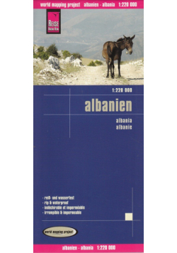 Albania mapa 1:220 000