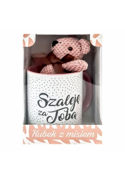 Kubek z misiem Szaleję za Tobą