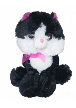 Kot Bazyli czarny 30 cm