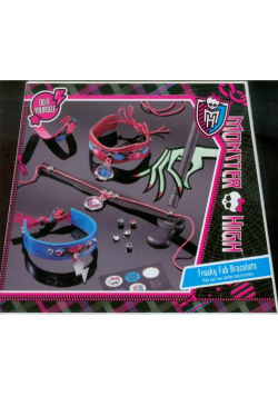 Monster High Skórzane bransoletki