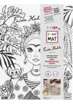 Mata transparentna Frida Funny Mat STRIGO