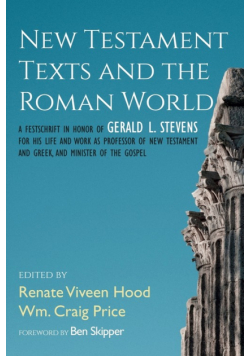 New Testament Texts and the Roman World