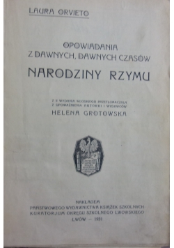 Narodziny Rzymu ,1931r.
