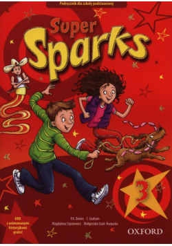 Szpotowicz,  - Super Sparks 3 Podręcznik z płytą DVD