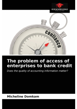 The problem of access of enterprises to bank credit