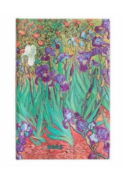 Kalendarz 2025 Van Gogh’s Irises Mini tygodniowy HOR