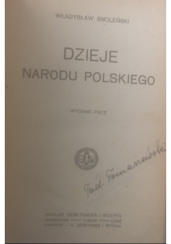 Dzieje narodu Polskiego 1919 r.