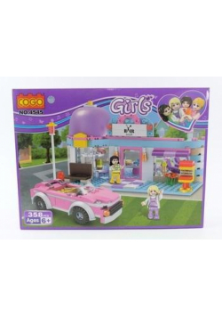 Klocki konstrukcyjne Girls 353el