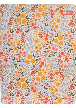 Notes szyty BLOOM-Boho 32 ark. kratka Happy Color