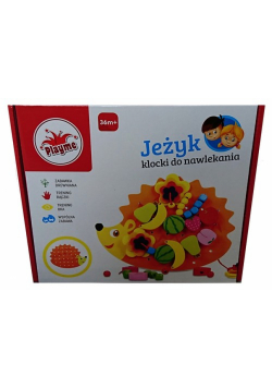 Jeżyk klocki do nawlekania