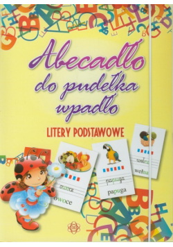 Abecadło do pudełka wpadło Litery podstawowe