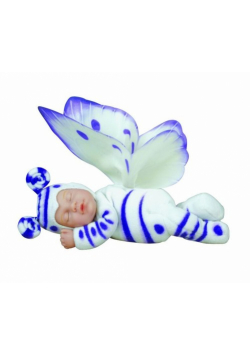 Lalka Anne Geddes. Śpiący motylek