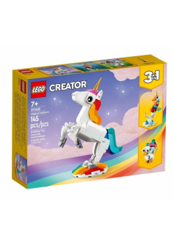 Lego CREATOR 31140 (4szt) Magiczny jednorożec