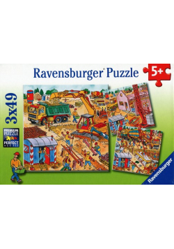 Puzzle Budowa domu 3x49