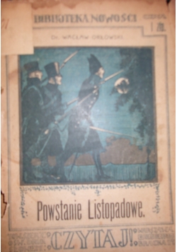 Powstanie listopadowe,1920r.