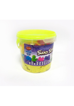 Piasek kinetyczny Sand Spirit Zwierzęta domowe żołty