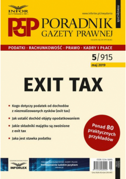 Exit tax