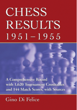 Chess Results, 1951-1955