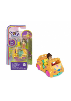 Polly Pocket. Figurka z pojazdem - Tygrysek HKV60