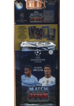 Topps Match Attack Liga mistrzów Blister