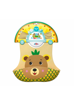 Śliniak silikonowy Frootimals bubba tropibear