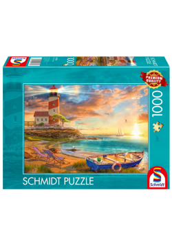 Puzzle 1000 PQ Zachód słońca nad zatoką 112740