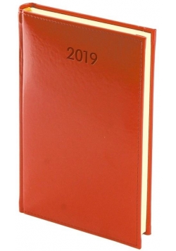 Kalendarz 2019 A4 tyg z notesem Nebraska Czerwony