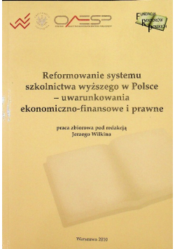 Reformaowanie systemu szkolnictwa