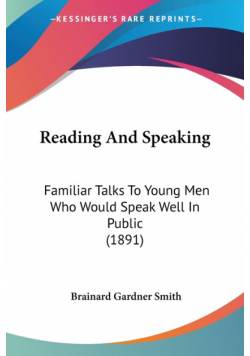 Reading And Speaking