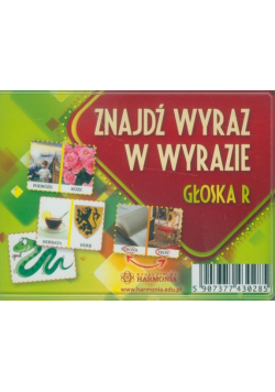 Znajdź wyraz w wyrazie Głoska R karty