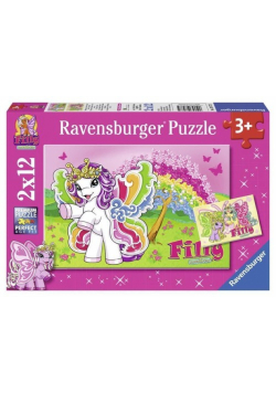Puzzle 2x12 Filly i przyjaciółka