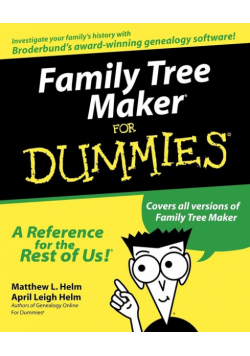 Family Tree Maker For Dummies