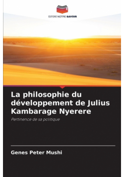 La philosophie du développement de Julius Kambarage Nyerere