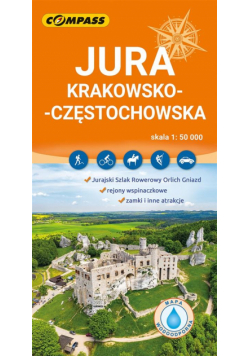 Mapa - Jura Krakowsko-Częstochowska 1:50 000