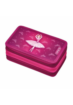 Piórnik potrójny Ballerina z wyposażeniem